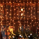 LED-es, sorolható fényfüggöny, jégcsap, DLFJ 400/WW