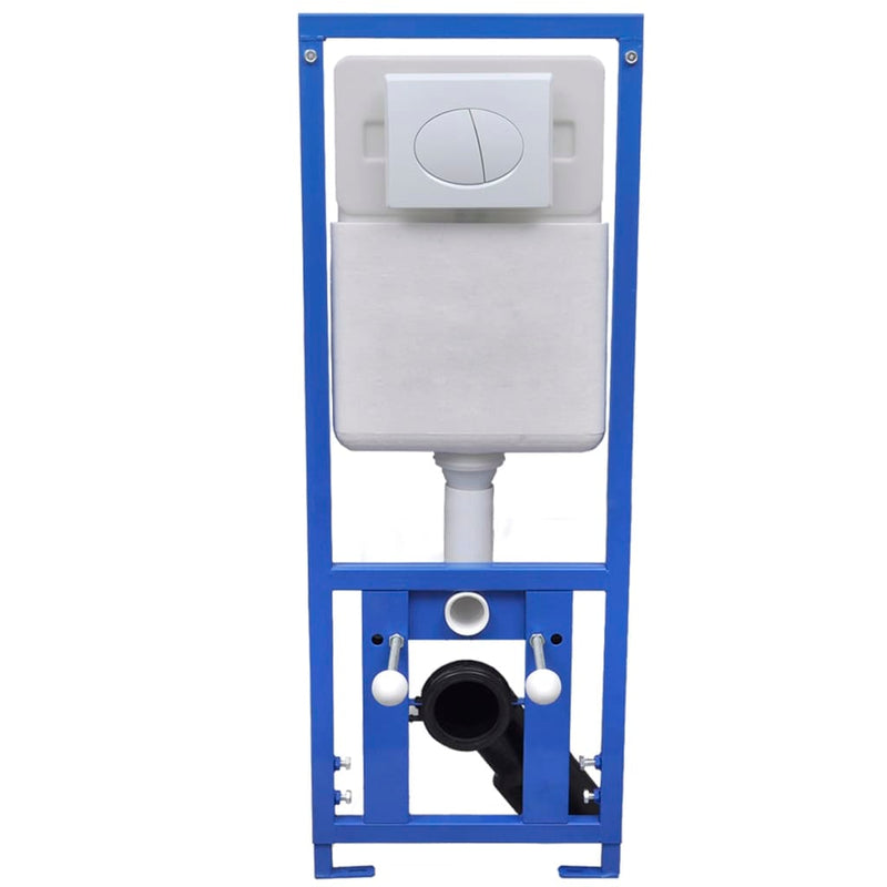 vidaXL rejtett vécétartály 11 liter 41x14x(110-125) cm