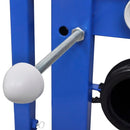 vidaXL rejtett vécétartály 11 liter 41x14x(110-125) cm