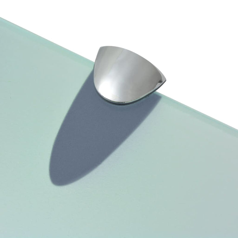 vidaXL Lebegő üvegpolc 40x10 cm 8 mm