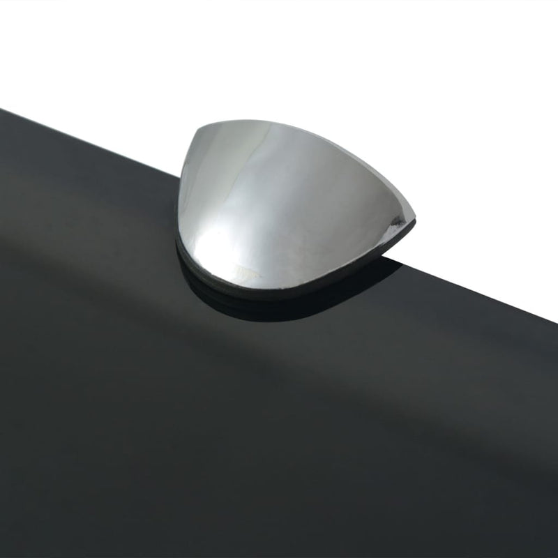 vidaXL lebegő polc üveg 40x10 cm 8 mm