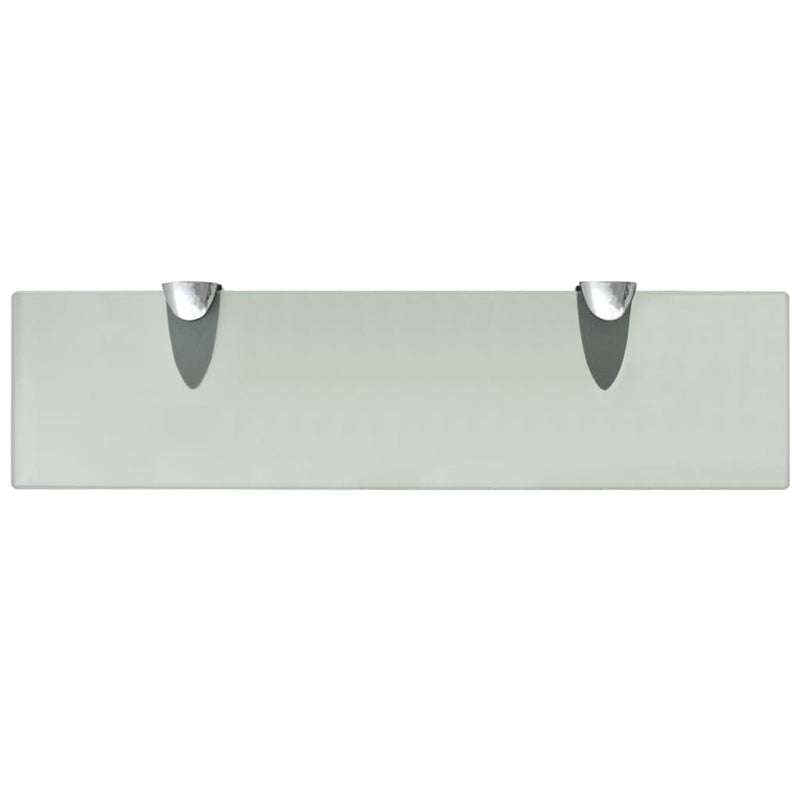 vidaXL lebegő polc üveg 40x10 cm 8 mm