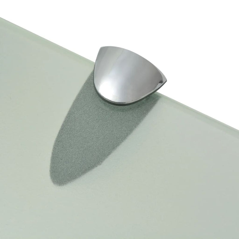vidaXL lebegő polc üveg 40x10 cm 8 mm