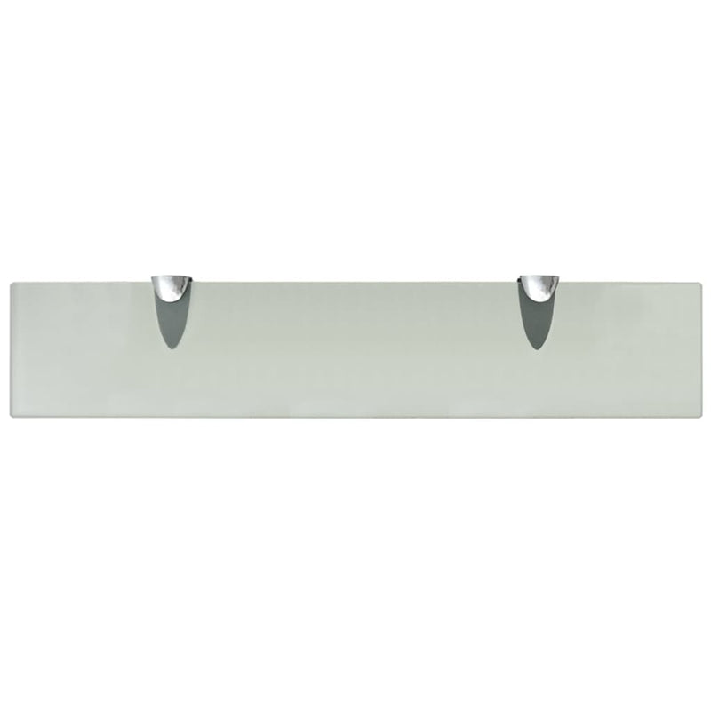 vidaXL lebegő polc üveg 50x10 cm 8 mm