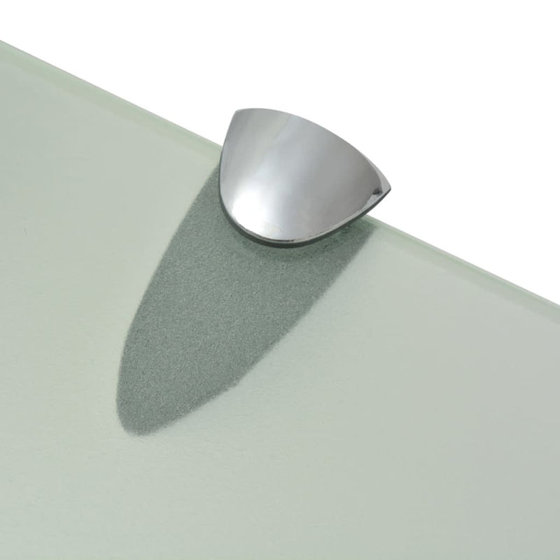vidaXL lebegő polc üveg 50x10 cm 8 mm