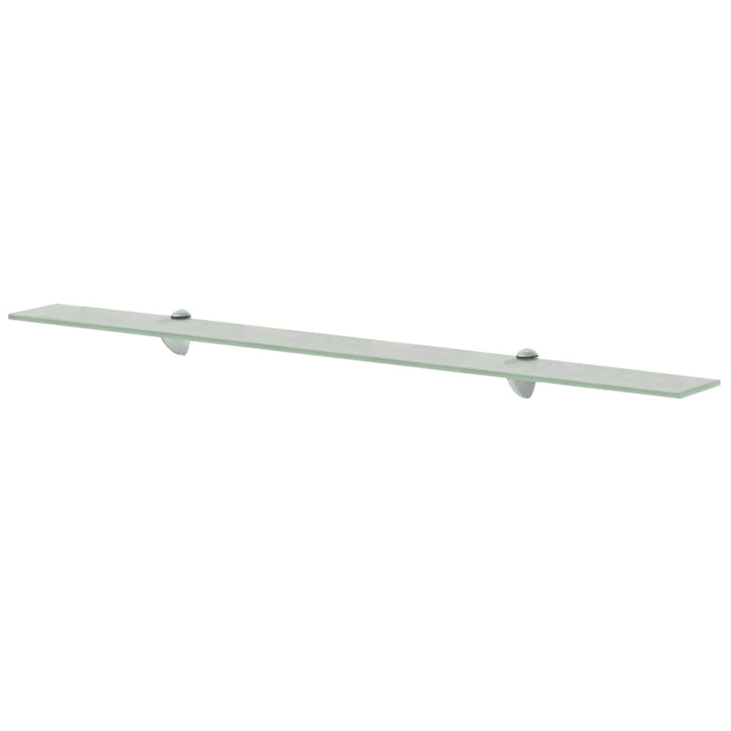 vidaXL lebegő polc üveg 100x20 cm 8 mm