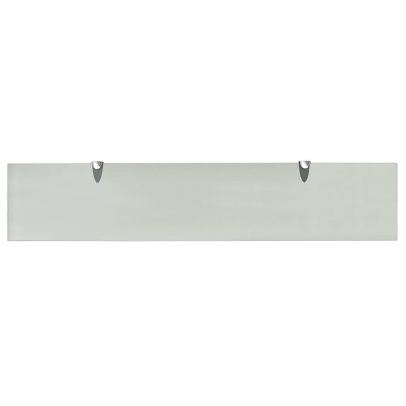 vidaXL lebegő polc üveg 100x20 cm 8 mm
