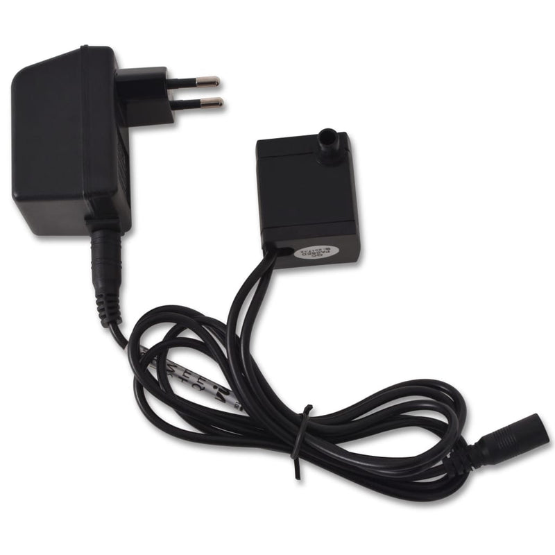 vidaXL beltéri műgyanta szökőkút LED megvilágítással