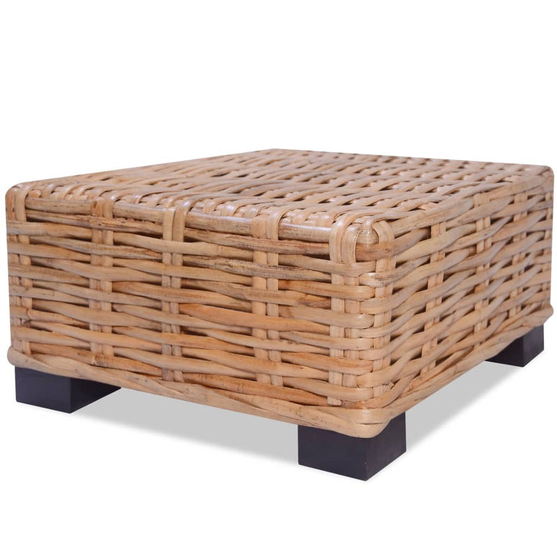 vidaXL 16 részes természetes rattan kanapészett