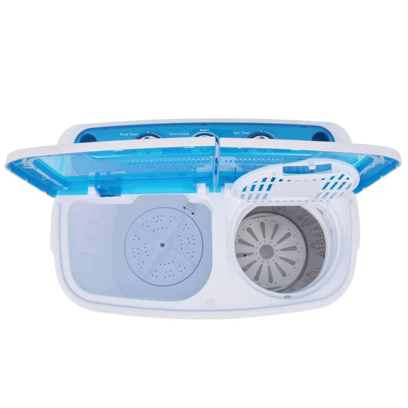 vidaXL mini ikermedencés mosógép 5.6 kg