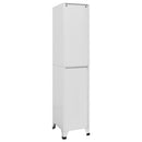 vidaXL öltözőszekrény 2 rekesszel 38 x 45 x 180 cm