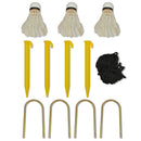 vidaXL 300 x 155 cm tollaslabda szett és háló