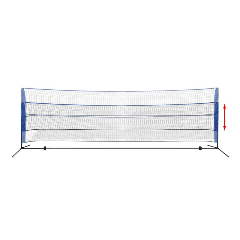 vidaXL 500 x 155 cm tollaslabda szett és háló