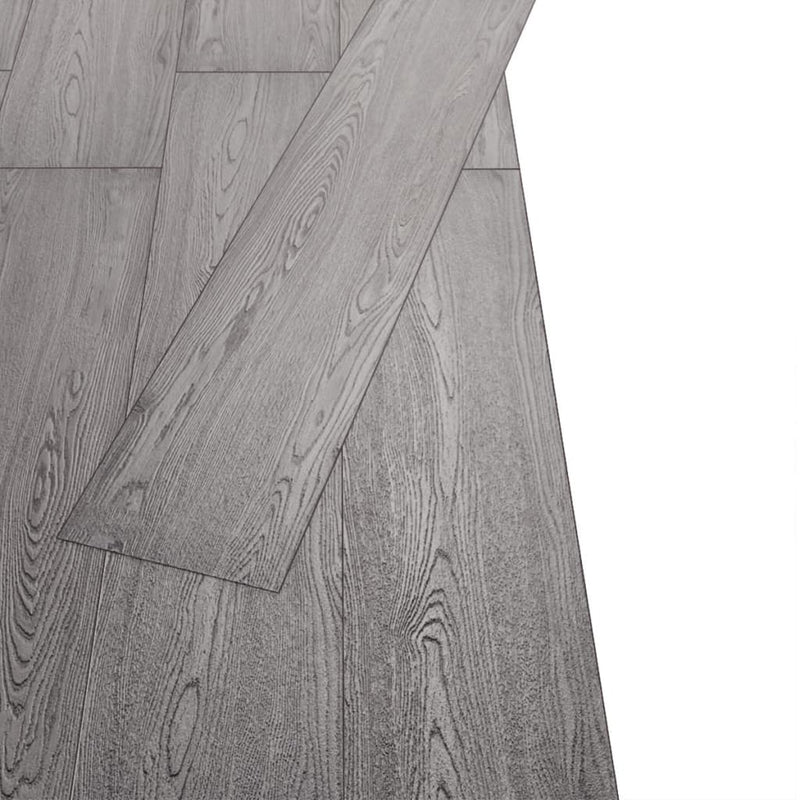 vidaXL sötétszürke nem öntapadó PVC padlóburkoló lapok 2 mm 5,26 m²