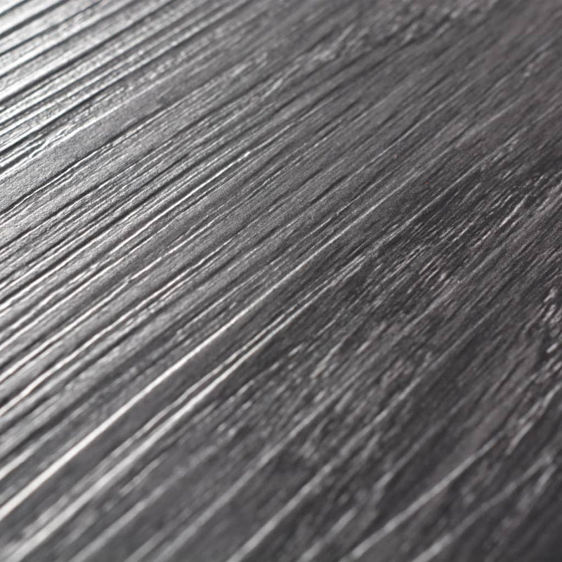 vidaXL fekete/fehér 2 mm-es öntapadó PVC padló burkolólap 5,02 m²