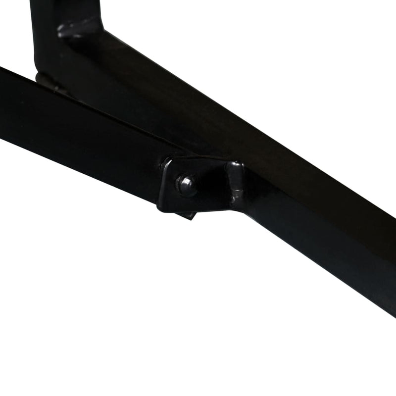 vidaXL tömör újrahasznosított fa pad 110 x 35 x 45 cm