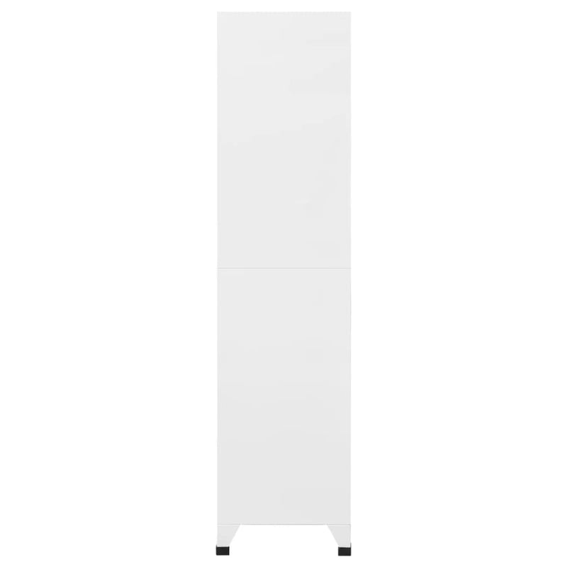 vidaXL fém öltözőszekrény 18 rekesszel 90 x 40 x 180 cm