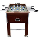 vidaXL barna acél csocsóasztal 140 x 74,5 x 87,5 cm