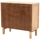 vidaXL tömör fenyő fiókos szekrény 80 x 36 x 75 cm