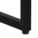 vidaXL 3 részes újrahasznosított tömör fa / valódi kecskebőr bárszett