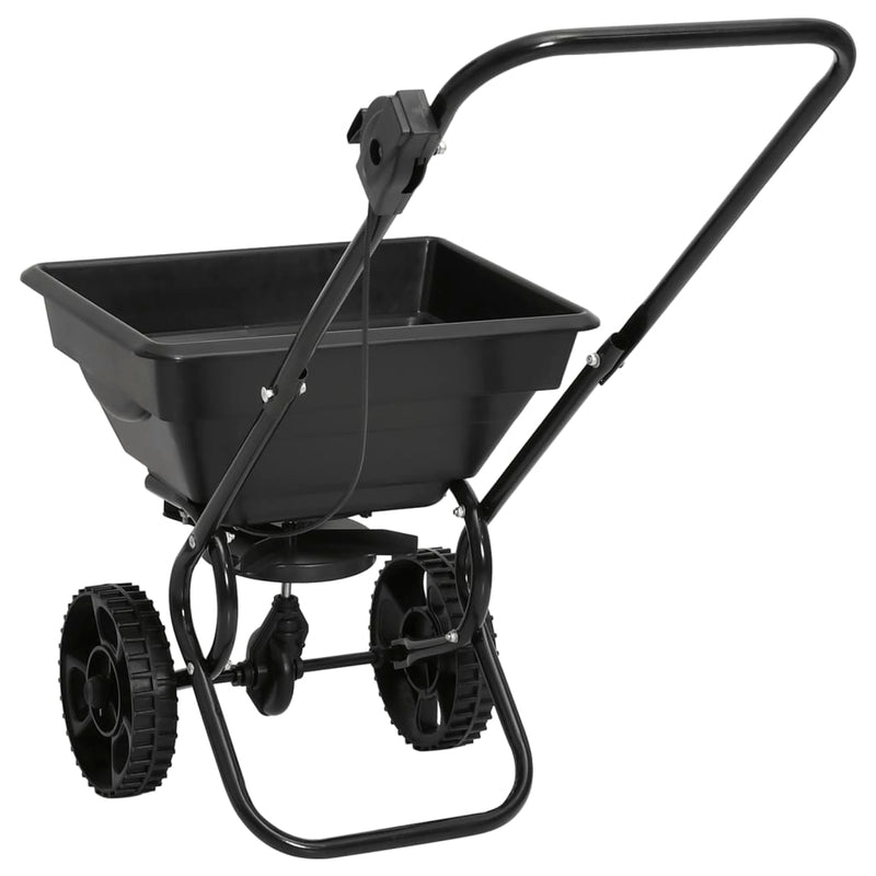 vidaXL PVC és acél tolható sószóró 92 x 46 x 70 cm 15 L