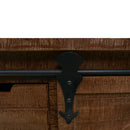 vidaXL barna tömör fenyő tárolószekrény 64 x 33,5 x 75 cm