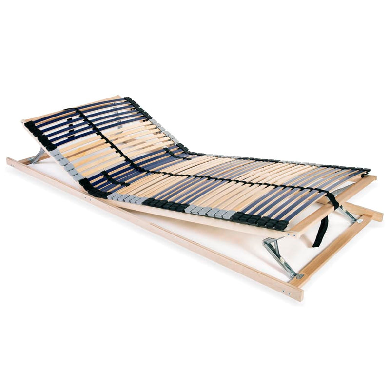 vidaXL 7 zónás 42 léces ágyrács 90 x 200 cm