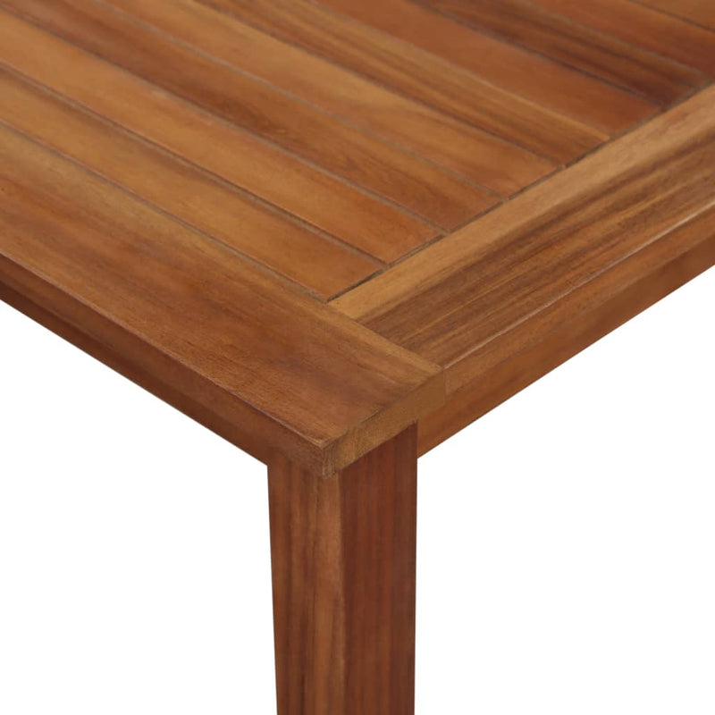 vidaXL tömör akácfa kerti asztal 200 x 100 x 74 cm