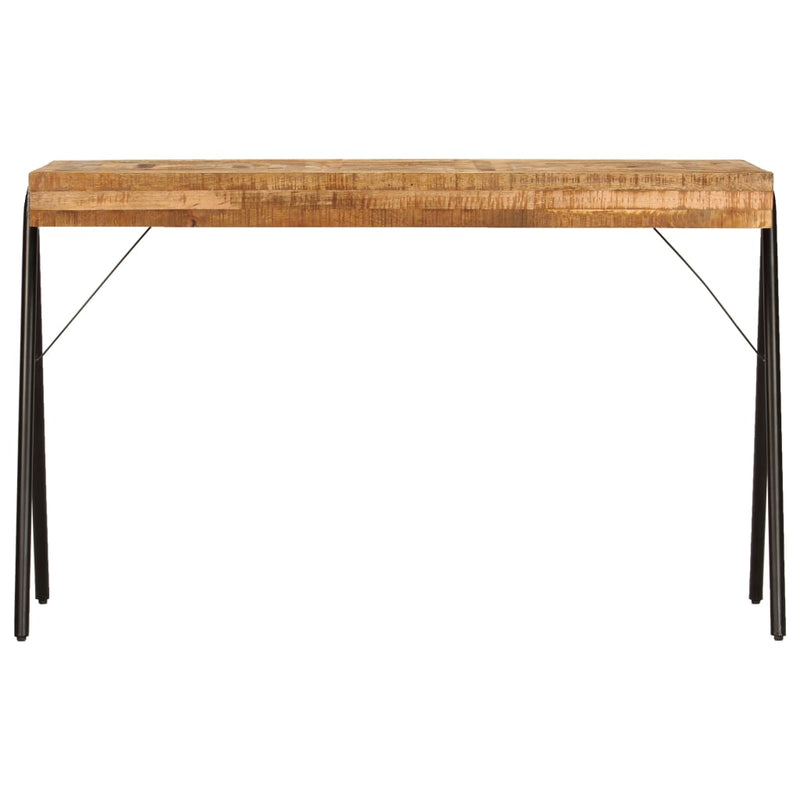vidaXL tömör mangófa íróasztal 118 x 50 x 75 cm