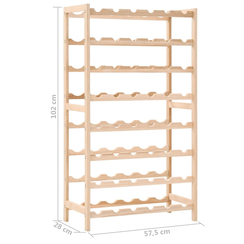 vidaXL cédrusfa bortartó állvány 57,5 x 28 x 102 cm