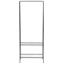vidaXL fekete ruhatartó állvány 59 x 35 x 150 cm