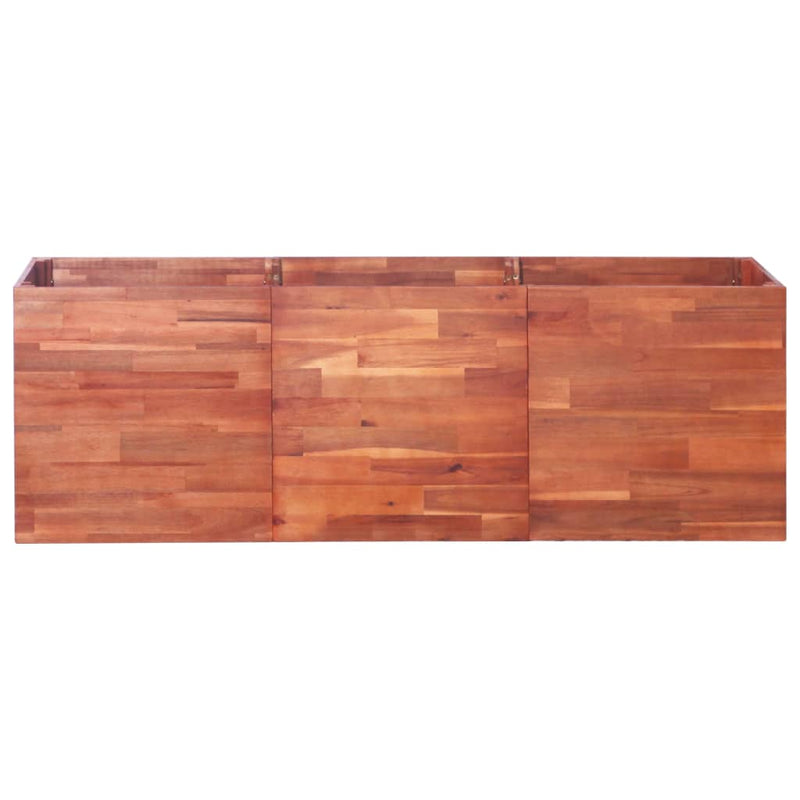 vidaXL akácfa kerti magaságyás 150 x 50 x 50 cm