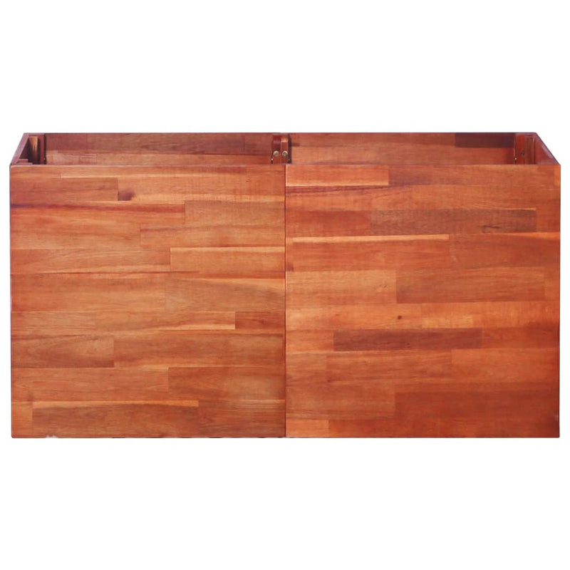 vidaXL akácfa kerti magaságyás 100 x 50 x 50 cm