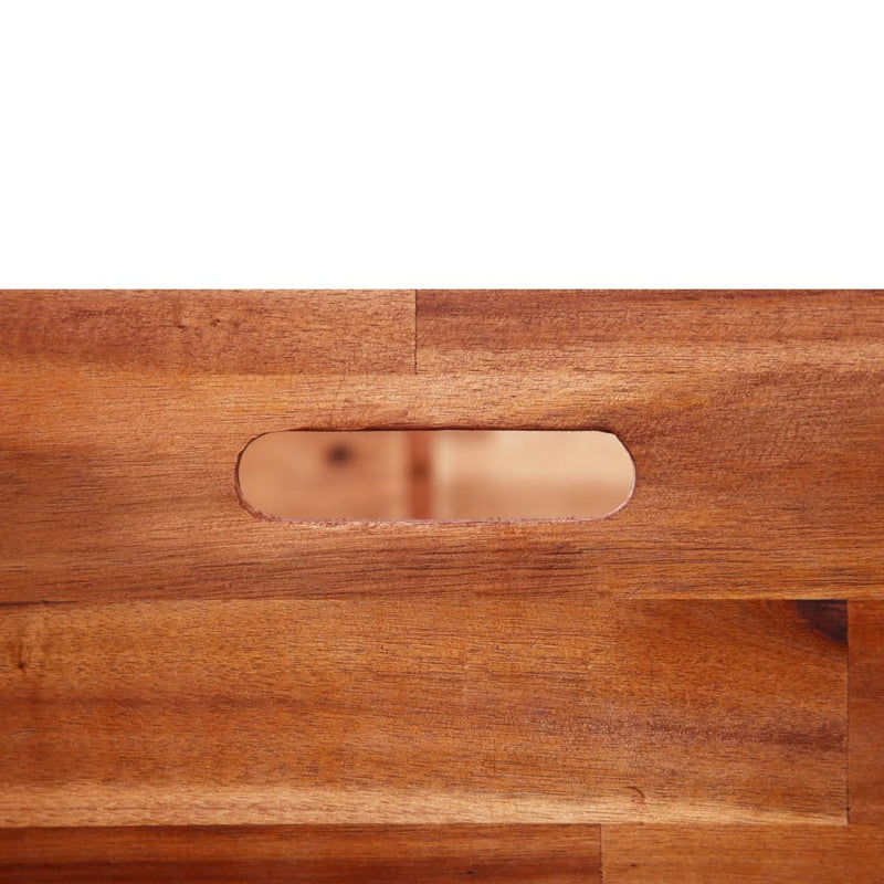 vidaXL akácfa kerti magaságyás 100 x 50 x 50 cm