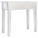 vidaXL tükrös MDF / üveg öltözőasztal ülőkével