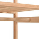 vidaXL 3-szintes ruhásszekrény 110 x 40 x 170 cm