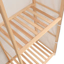 vidaXL 3-szintes ruhásszekrény 110 x 40 x 170 cm