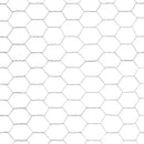 vidaXL ezüst horganyzott acél csirkeháló drótkerítés 25 x 1,2 m