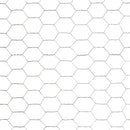 vidaXL ezüst horganyzott acél csirkeháló drótkerítés 25 x 1,5 m