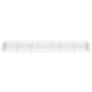 vidaXL horganyzott acél gabion magaságyás 540 x 90 x 50 cm