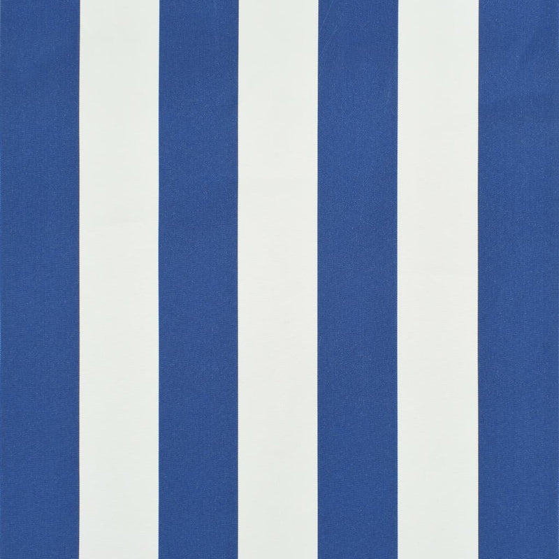 vidaXL feltekerhető kék és fehér napellenző 300 x 150 cm