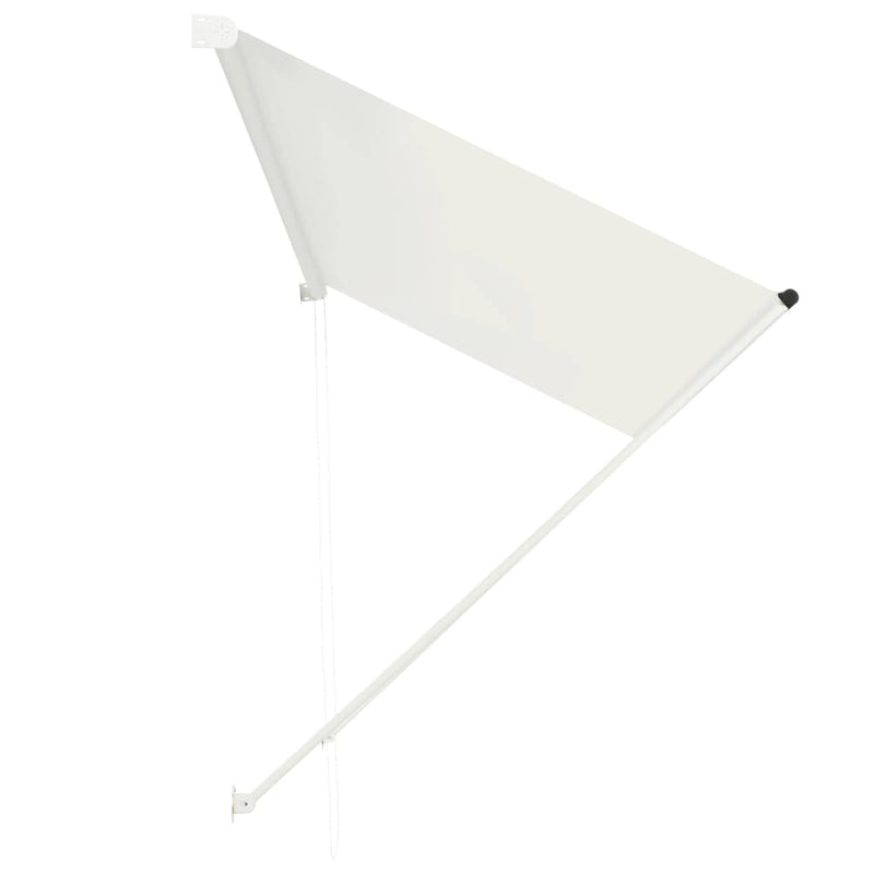 vidaXL feltekerhető krémszínű napellenző 300 x 150 cm