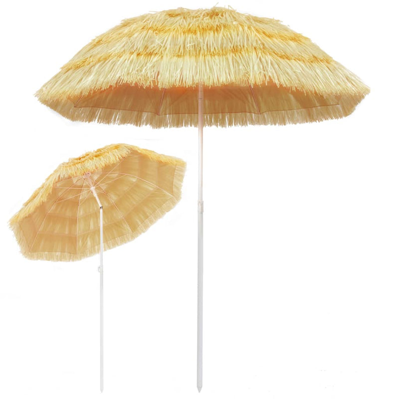 vidaXL hawaii stílusú természetes strand napernyő 180 cm