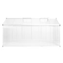 vidaXL alumínium melegház 362 x 190 x 195 cm 13,41 m³