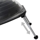 vidaXL HDPE és alumínium napkollektoros medencefűtő