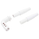 vidaXL 13 darabos fehér görög stílusú medenceszökőkút