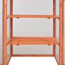 vidaXL fa melegház 75 x 47 x 109 cm