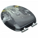 vidaXL New York dizájnos MDF WC-ülőke lassan csukódó fedéllel