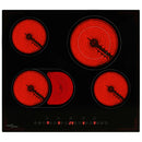 vidaXL 4 égős kerámia főzőlap érintésérzékeny vezérlőpanellel 6600 W