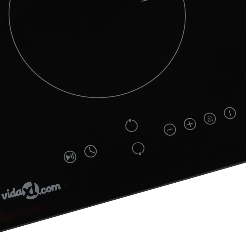 vidaXL 2 égős indukciós főzőlap érintésérzékeny vezérlőpanellel 3500 W